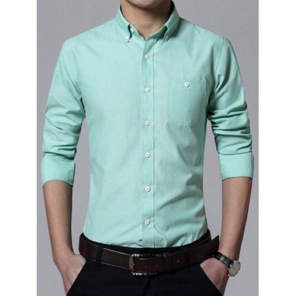 Green Dockers Button Up